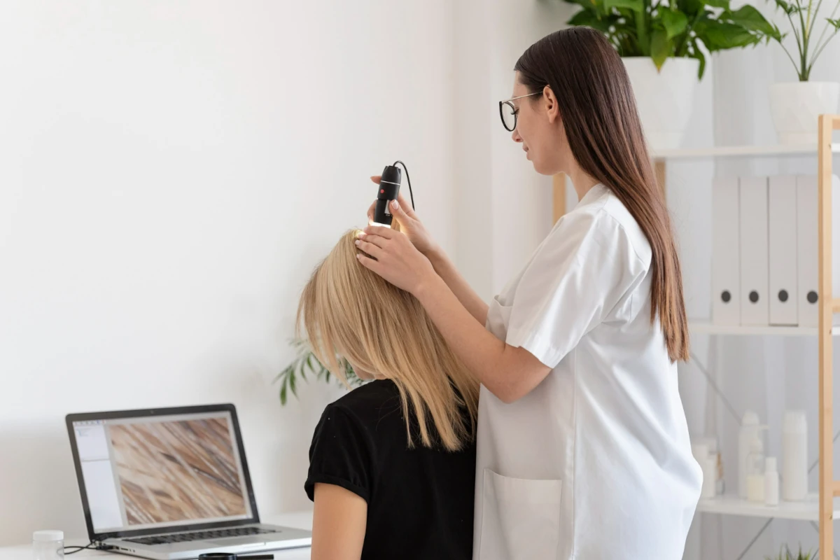 Krosty i strupy na głowie