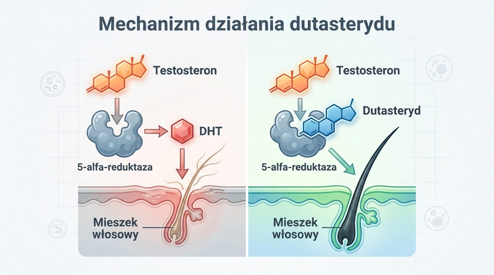 Dutasteryd na łysienie (AGA i FPHL): skuteczność, formy terapii i ograniczenia