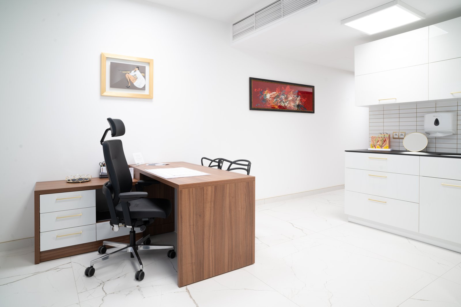 Gabinet konsultacyjny Perfect Hair Clinic w Katowicach - tu odbywa się wywiad trychologiczny