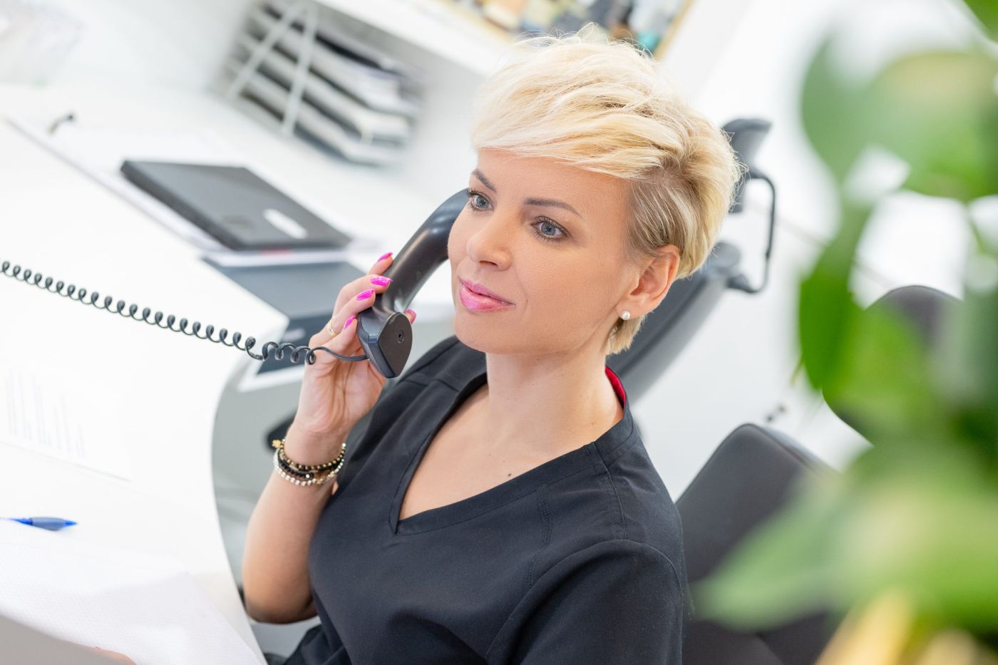 Recepcja Perfect Hair Clinic — umów konsultację telefonicznie